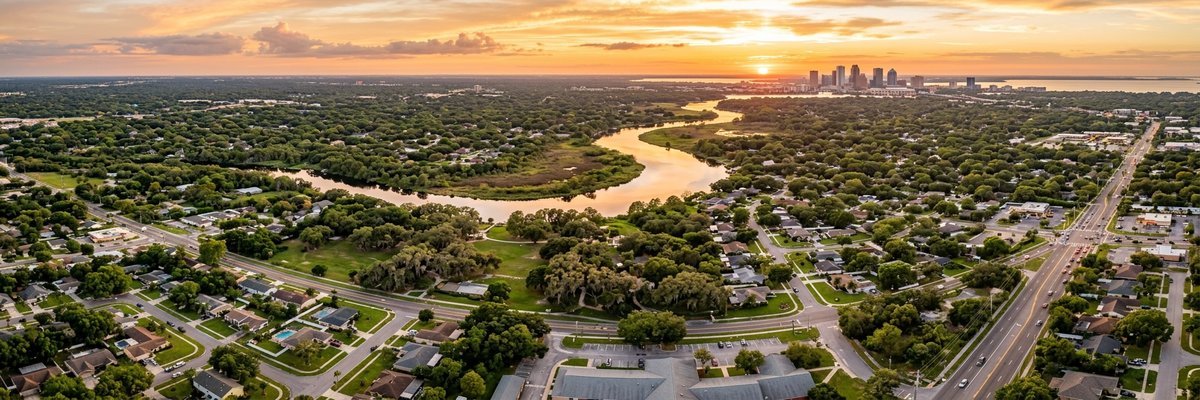 Scenic view of Brandon, Florida