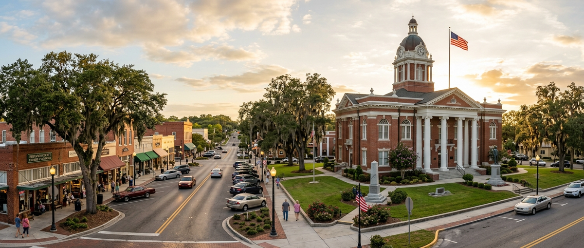 Scenic view of Brooksville, Florida