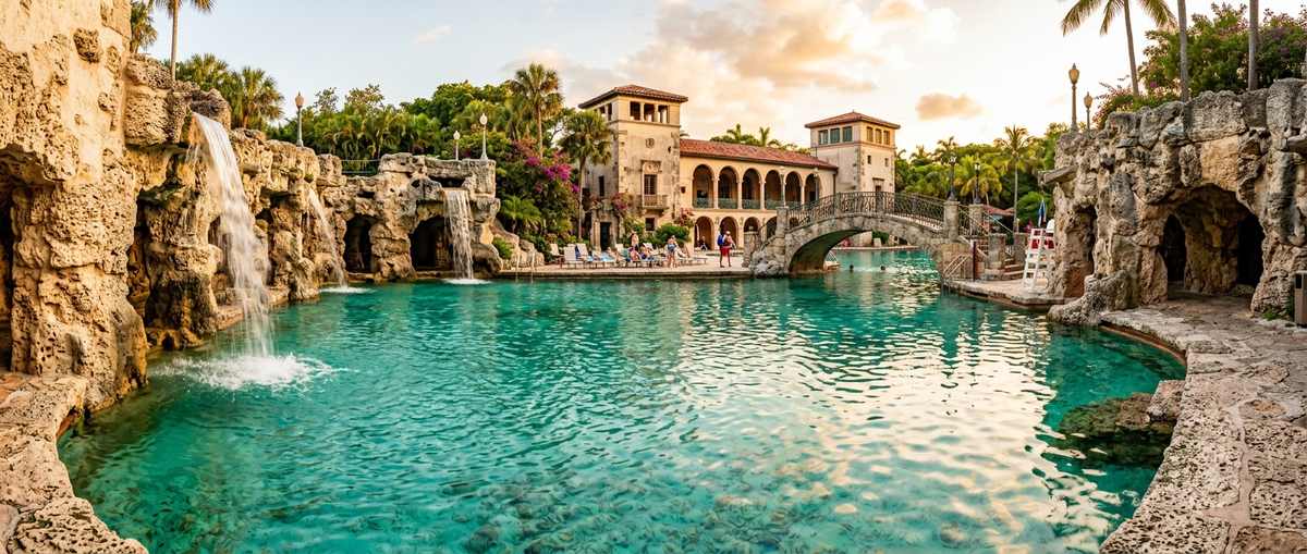 Scenic view of Coral Gables, Florida