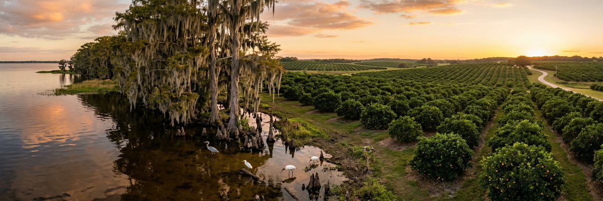 Scenic view of Fruitland Park, Florida
