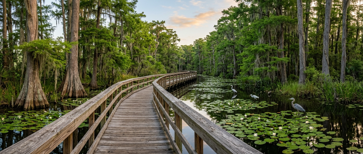 Scenic view of Land O Lakes, Florida