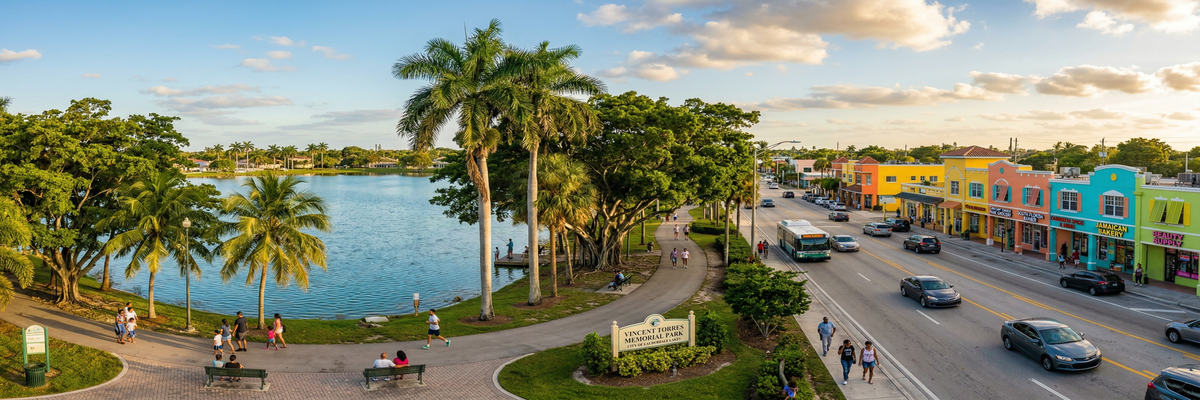Scenic view of Lauderdale Lakes, Florida