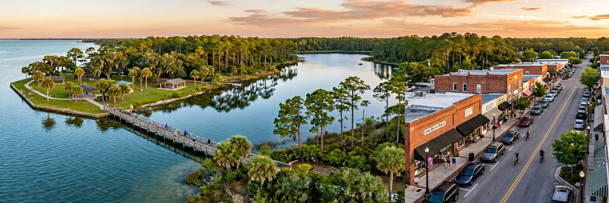Scenic view of Lynn Haven, Florida