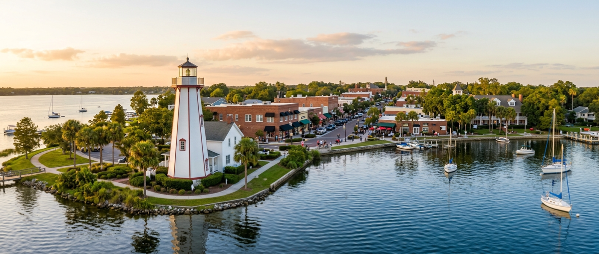 Scenic view of Mount Dora, Florida