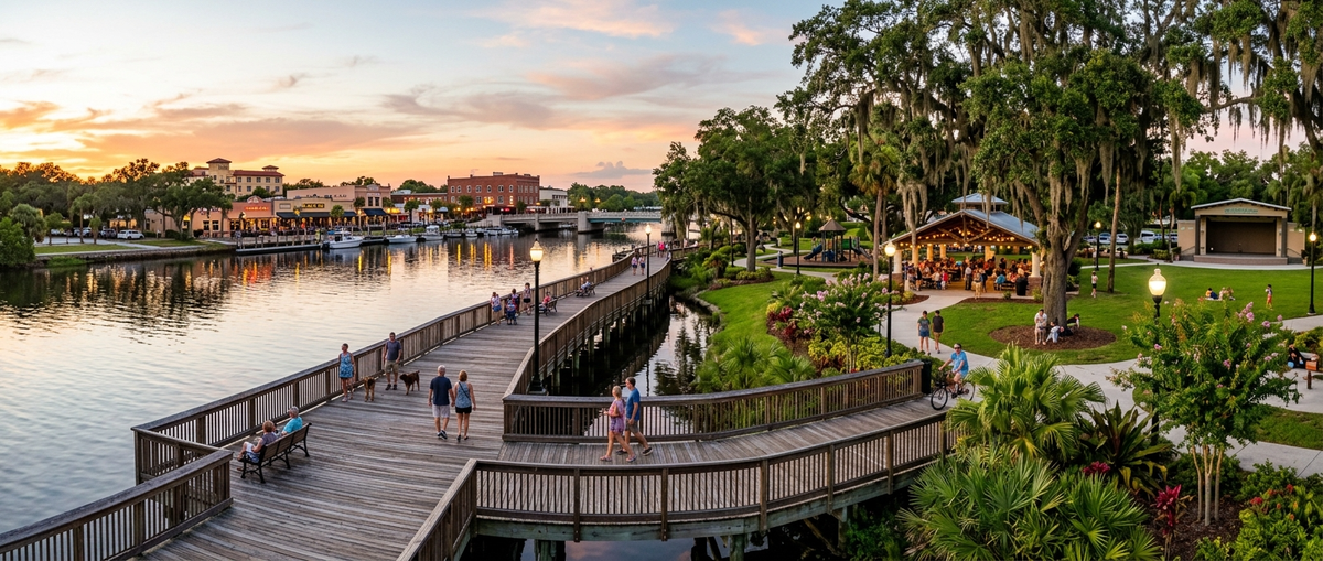 Scenic view of New Port Richey, Florida