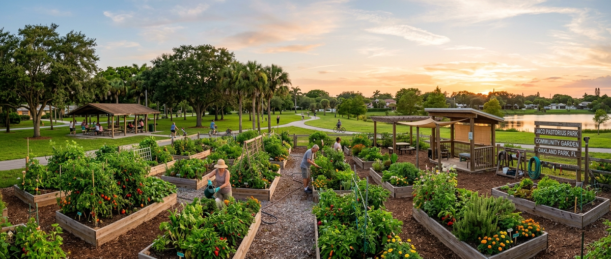 Scenic view of Oakland Park, Florida