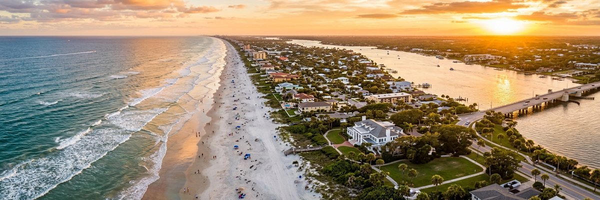 Scenic view of Ormond Beach, Florida