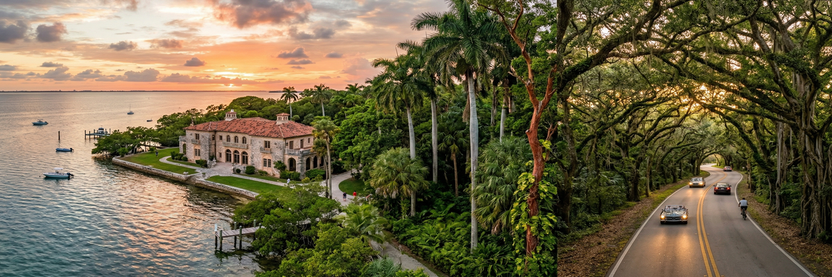 Scenic view of Palmetto Bay, Florida