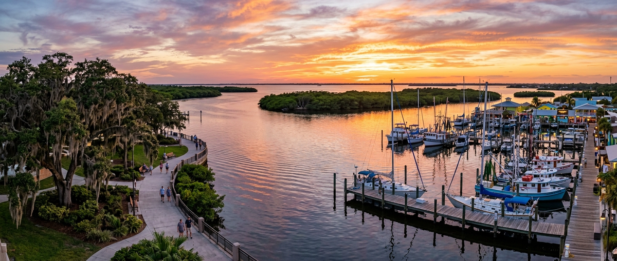 Scenic view of Port Charlotte, Florida