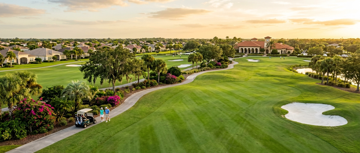 Scenic view of Sun City Center, Florida