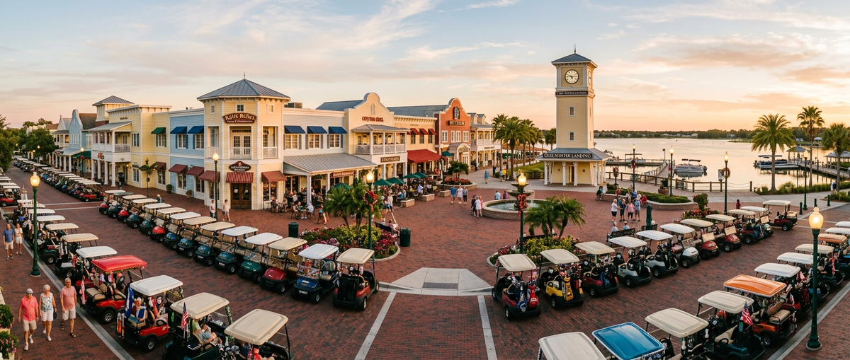 Scenic view of The Villages, Florida
