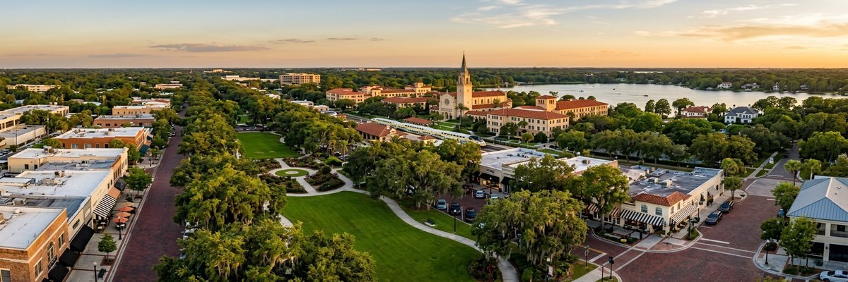Scenic view of Winter Park, Florida